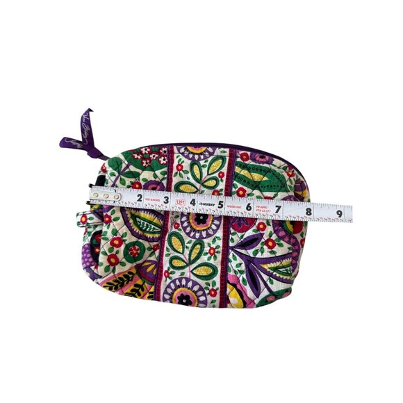 VERA BRADLEY Multicolor Floral Cosmetic Makeup Bag - Picture 2 of 7